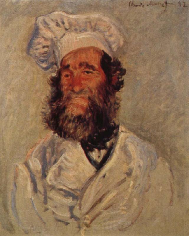 Claude Monet Portrait of Pere Paul